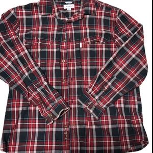 Flannel “Carhartt” button down shirt